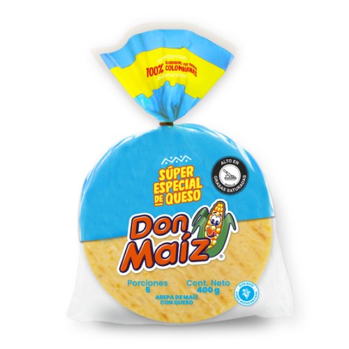 Arepa Esp. Queso Don Maíz x 400 g