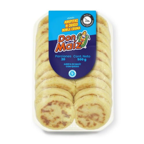 Arepas Don Maíz Queso X20 und 500 g