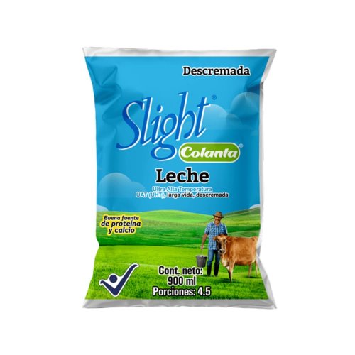 Leche Colanta L.V x 900 ml Descremada
