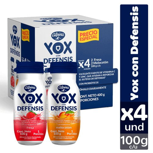 Yox Alpina 4 x 100 g Multipack