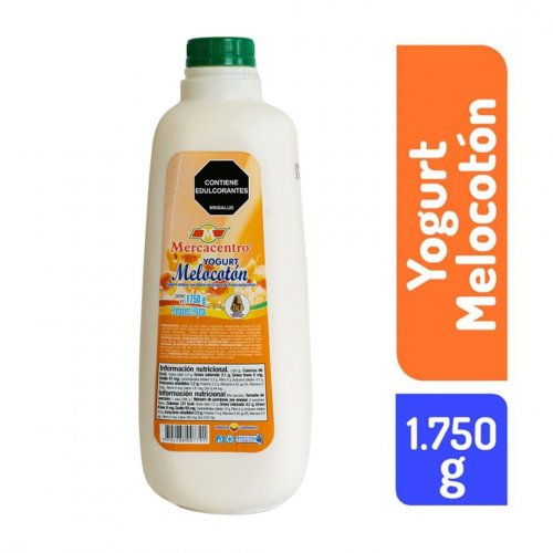 Yogurt Mercacentro Tarro Melocoton 1750 g