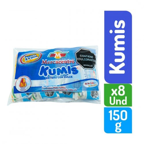 Kumis Mercacentro Bolsa X 8/150 g