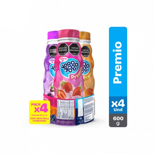 Yogo Yogo Premio x 4 und Surtidos