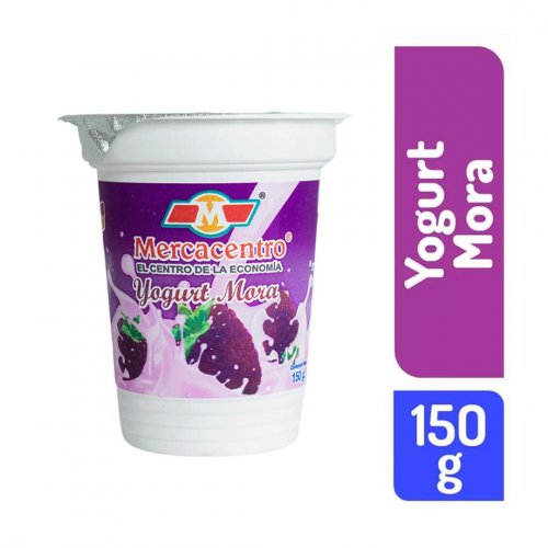 Yogurt Mercacentro Vaso Mora 150 g