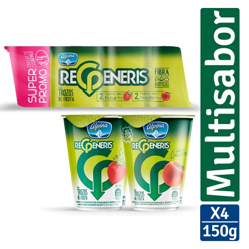 Regeneris Multisabor - Multiempaque x4 und