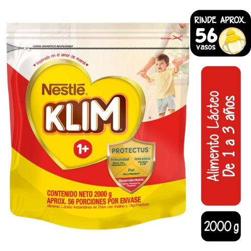 Alimento Lácteo Klim 1+ Prebio Zipper 2000 g