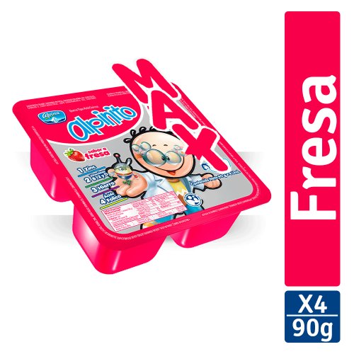 Alpinito Fresa x4 und - 90 g