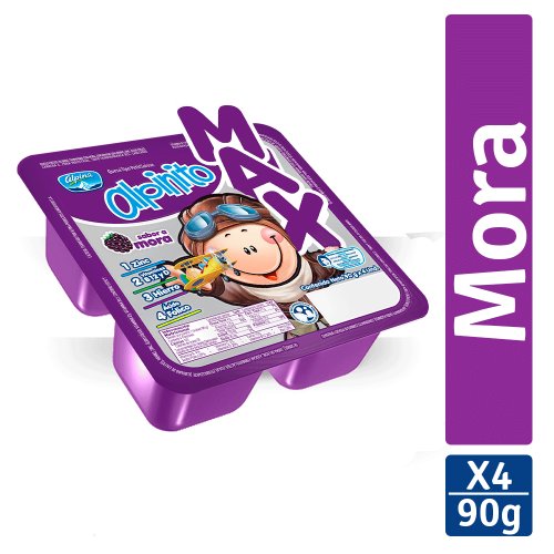 Alpinito Mora x4 und - 90 g