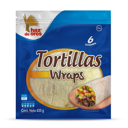 Wrap Haz De Oros 435 g