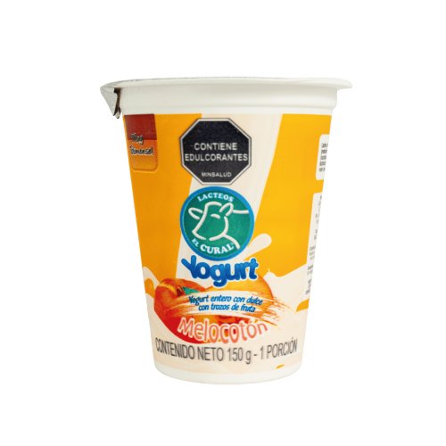 Yogurt El Cural x 150 g Melocotón