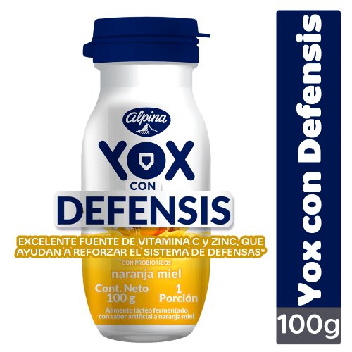 Yox Naranja Miel Botella 100 g
