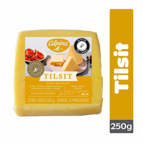 Queso Alpina Tilsit Cuna Natural x 250 g