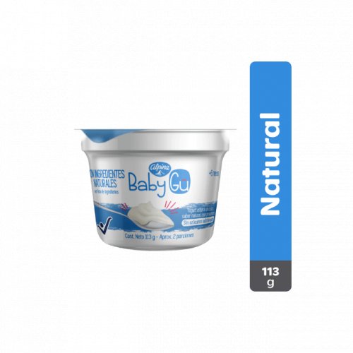 Yogurt Alpina Baby Gü Natural 113 g