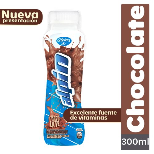 Leche Alpin Chocolate x 300 ml Botella