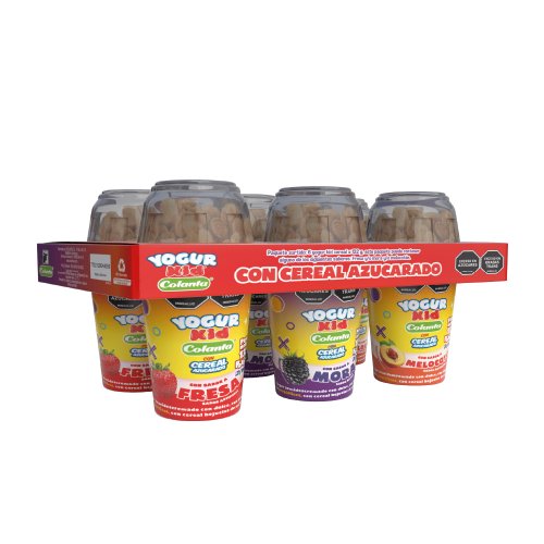 Yogur Kid Colanta Con Cereal Azucarado 6 und x 132 g