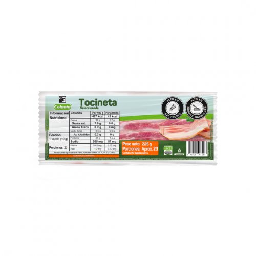 Tocineta Colanta x 225g