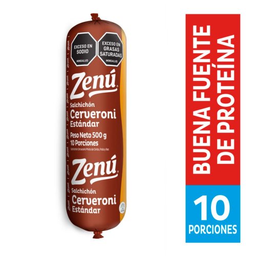 Salchichon Zenu Cerveroni x 500 g