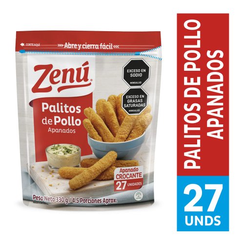 Palitos De Pollo 27 und Zenú x 330 g