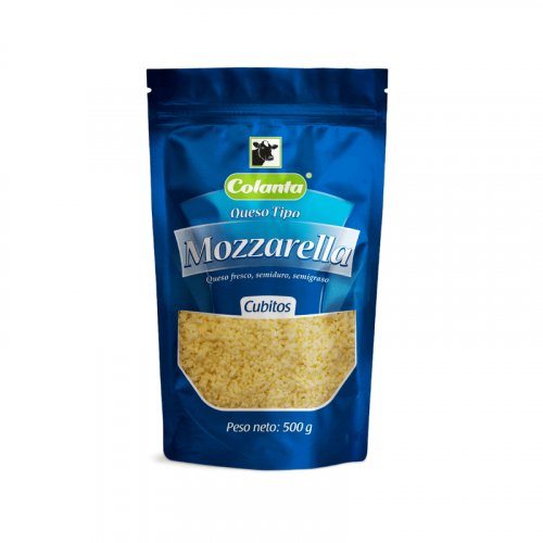 Queso Colanta Mozarella Cubicado x 500 g