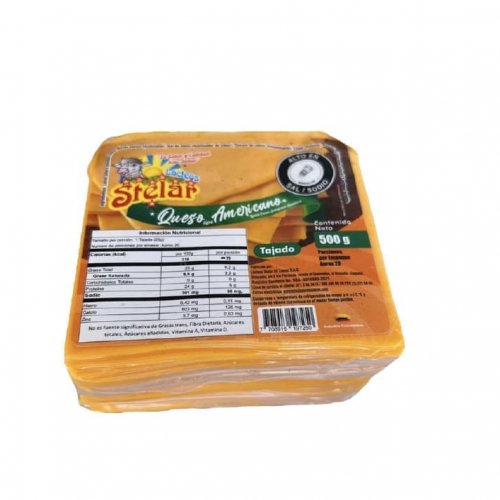 Queso Stelar Tipo Americano x 500 g