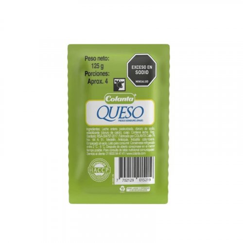 Queso Colanta Blanco x 125 g