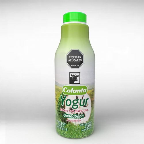 Yogurt Colanta Garrafa Guanábana x 1000 ml