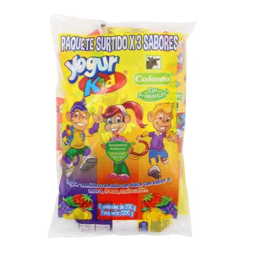 Yogur Colanta Kid 6 und x 1200 ml