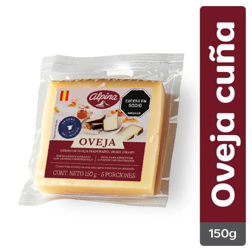 Queso Alpina De Oveja x 150 g