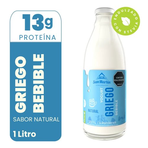 Yogurt Griego San Martin Bebible Natural x 1000 ml