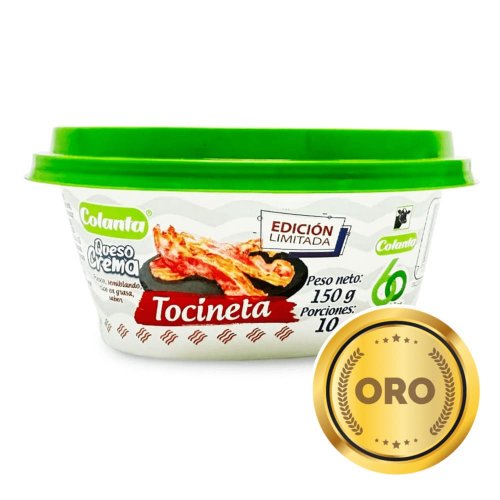 Queso Crema Colanta Sbor Tocineta x 150 g