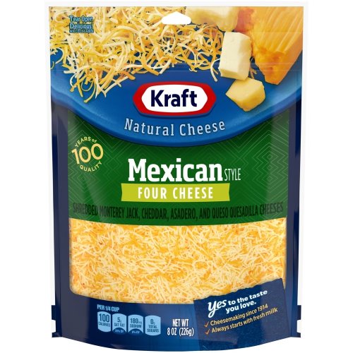 Queso Kraft Mexicano Rallado x 226 g