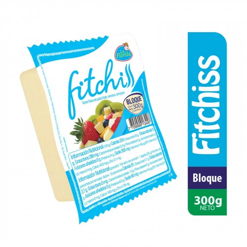 Queso Fitchiss La Florida Bloque x 300 g