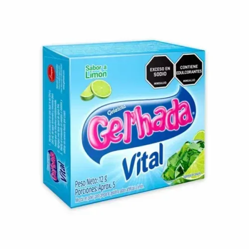 Gelatina GelHada Vital Limón x 12 g