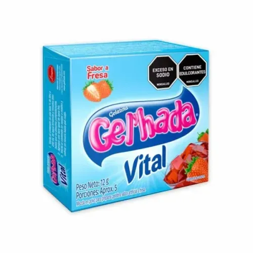 Gelatina GelHada Vital Fresa x 12 g