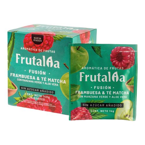 Aromatica Frutalia Liquida Frambuesa &amp; Te Matcha x 10 und