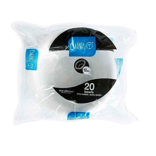 Plato Darnel 12Oz Blanco x 20 und  Hondo