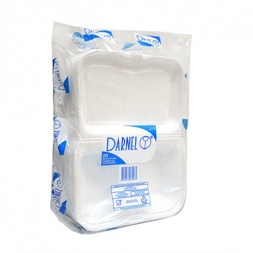 Porta Comida Darnel S D x 20 und J-1 Blanco