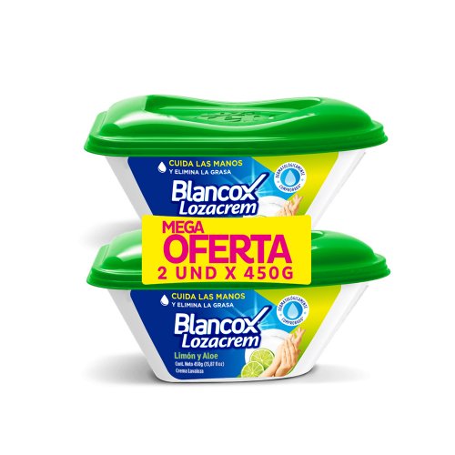 Lozacrem Limón 2X 450 g Precio Especial