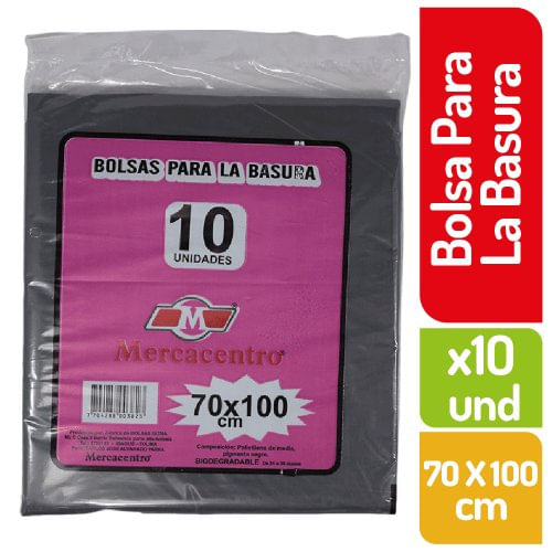 Bolsa Mercacentro 70 X 100 Industrial 10 und