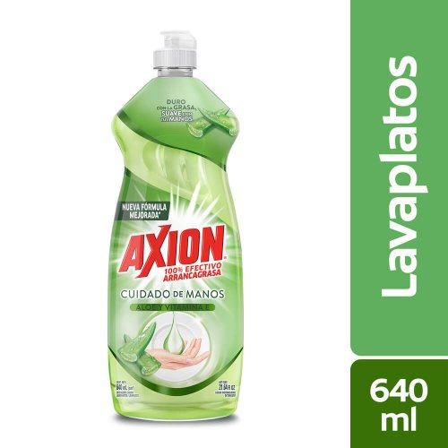 Lavaplatos en Crema Axion Aloe  640ml