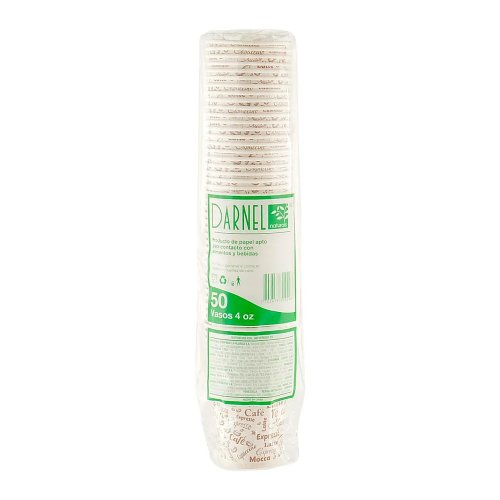 Vaso Darnel Naturals Bebida Caliente x 50 und Blanco 1