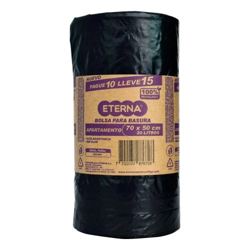 Bolsa Eterna Apartamento Negra Pague 10 Lleve 15