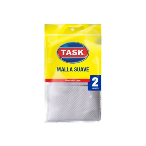 Esponja Malla Task Arcoaseo Blanca Suave x 2 und