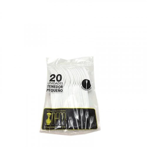 Tenedor Deco Pequeno x 20 und