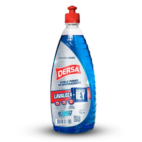 Lavaloza Dersa Liquido + Jabon Rey x 750 ml