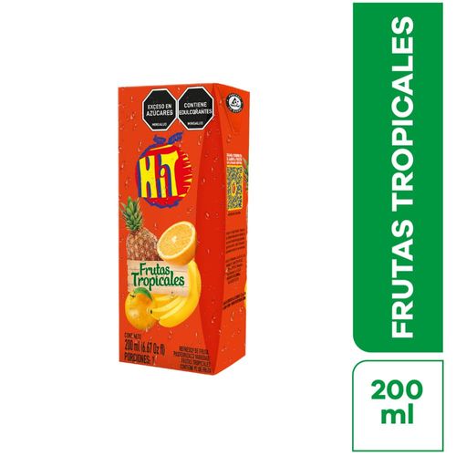 Refresco Hit Frutas Tropicales 200 ml