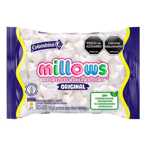 Masmelos Millows Colombina Cilíndrico 145 g