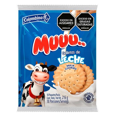 Galleta Colombina x 18 und Leche