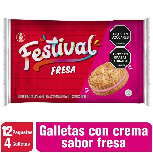 Galletas Festival Fresa X 24 und / 403 g