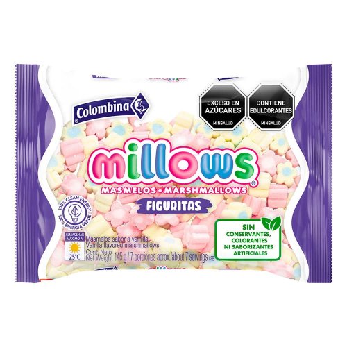 Masmelos Millows Colombina Margarita 145 g